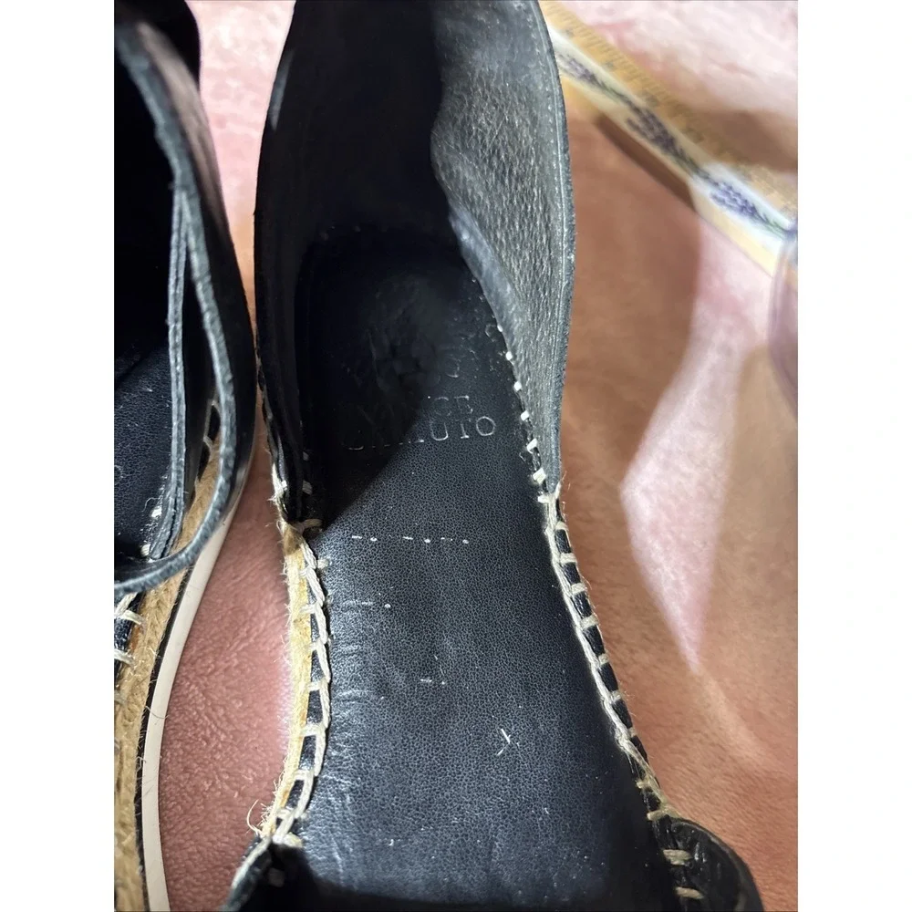 Vince Camuto Binettie Platform Espadrille-Size:7.5 in black casual preppy